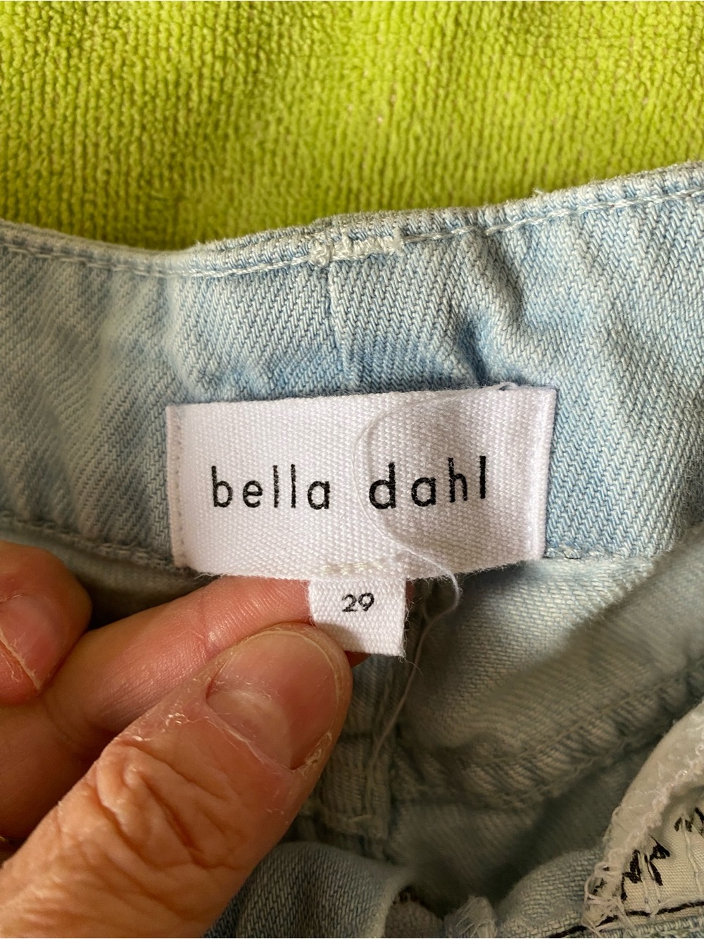 New Bella Dahl Light Blue Denim Pants - Picture 3 of 5